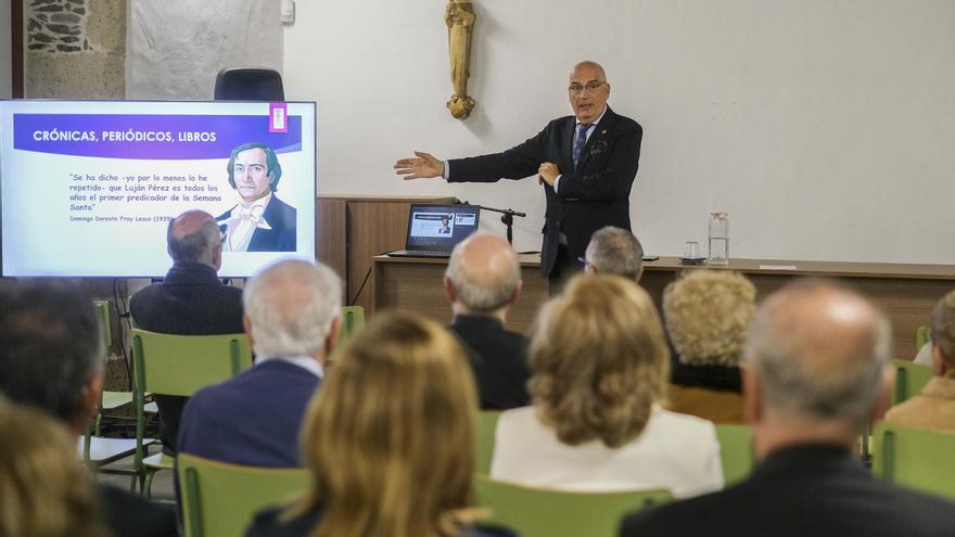 Laforet: &quot;El devenir histórico de la Semana Santa de Las Palmas de Gran Canaria está ligado a la evolución de la ciudad&quot;