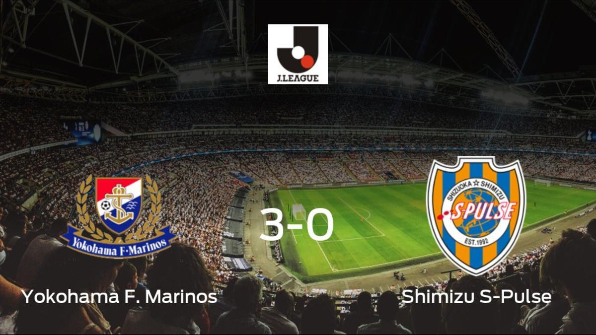El Yokohama F. Marinos logra una trabajada victoria en casa frente al Shimizu S-Pulse (3-0)
