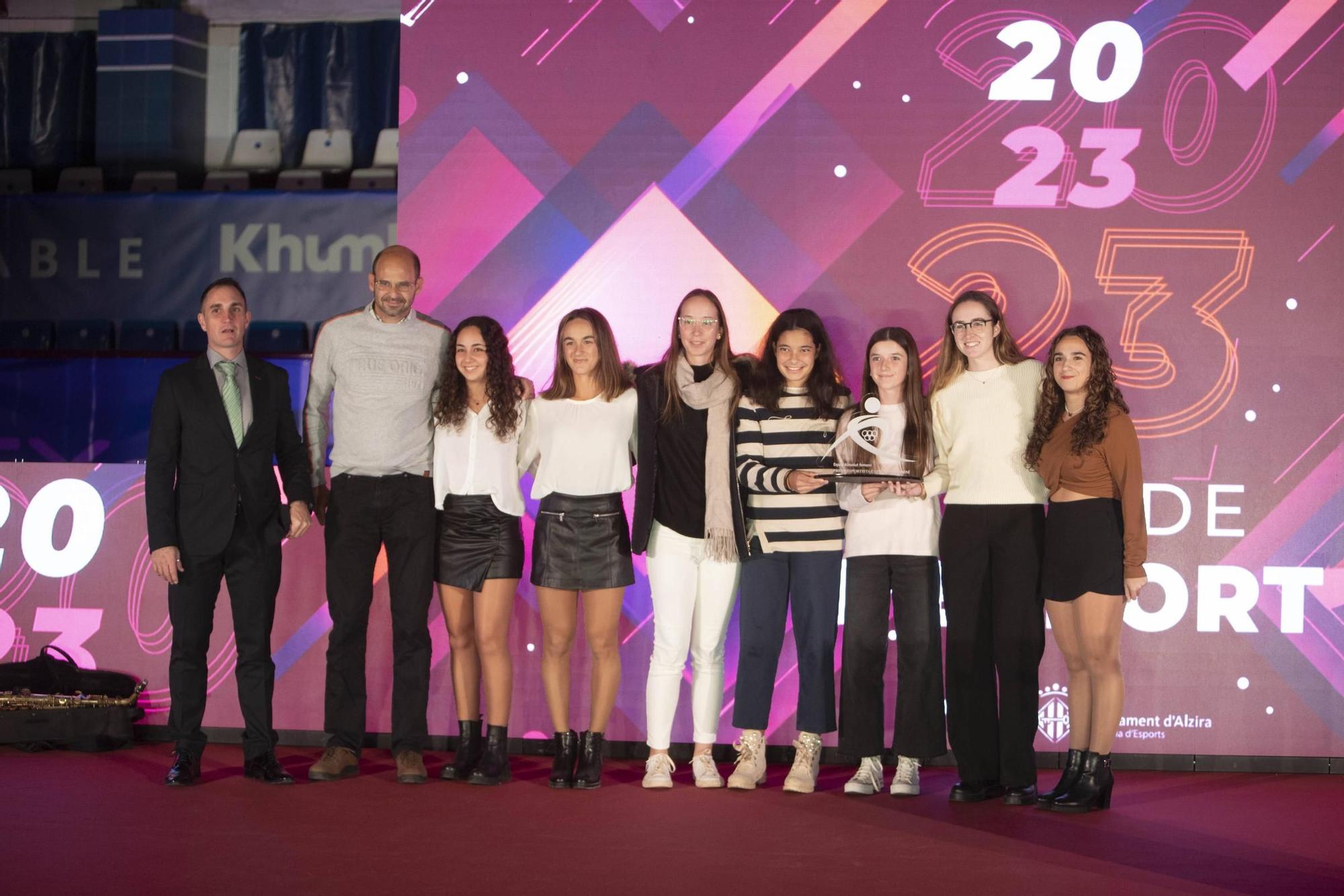 Alzira premia a los mejores deportistas del año