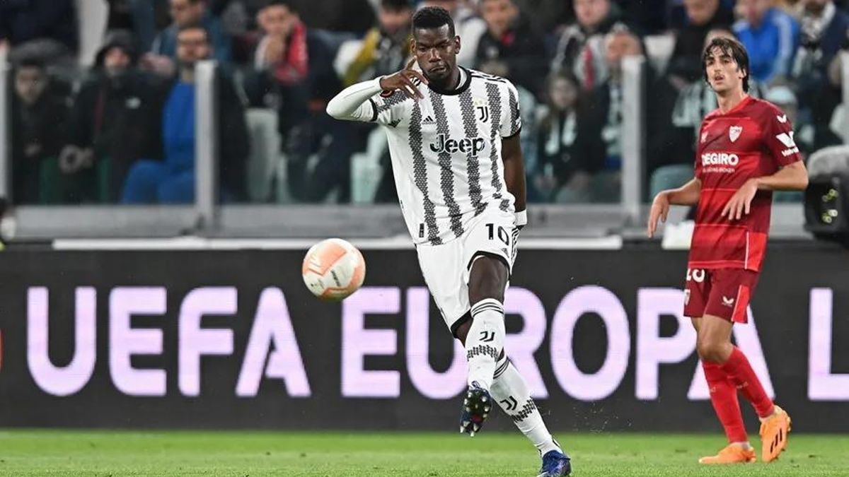 Pogba disputa un encuentro de Europa League