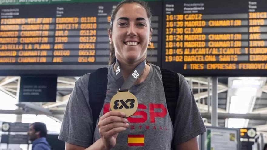 Vega Gimeno, ya en València: &quot;Ha sido un verano inolvidable, surrealista&quot;