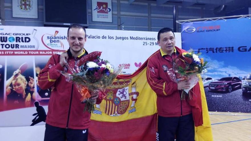 Carlos Machado y Juanito, campeones de dobles en el Spanish Open World Tour