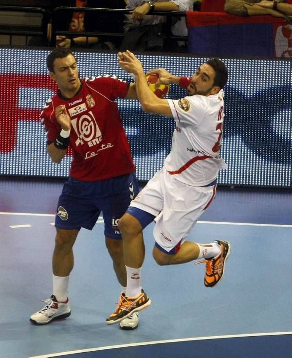 Fotogalería: partido de octavos entre Serbia y España