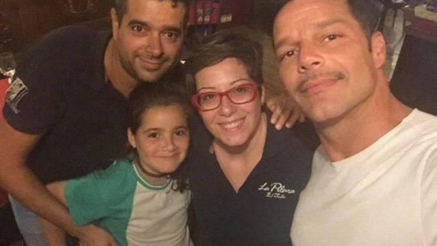 Ricky Martin, de tapas por el Tubo