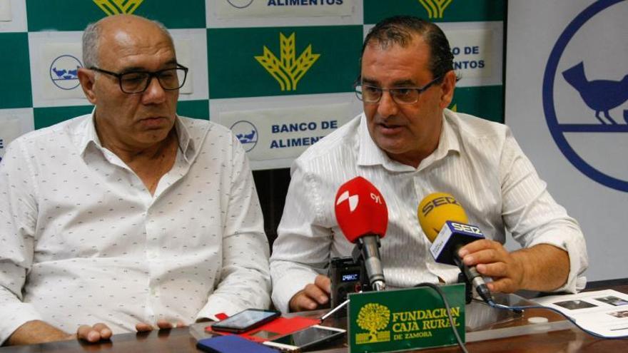 Andrés Rincón y Narciso Prieto en el acto de presentación