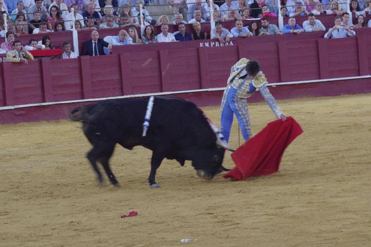 Roca Rey, en La Malagueta