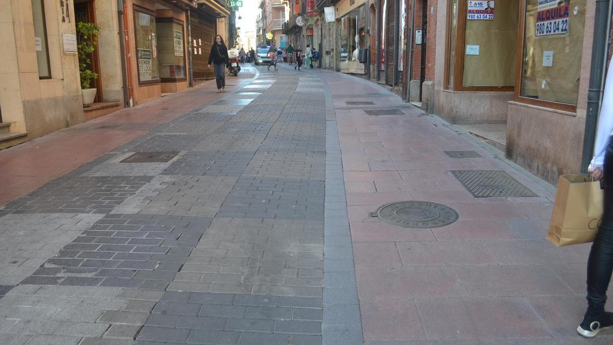 Calle La Rúa de Benavente.