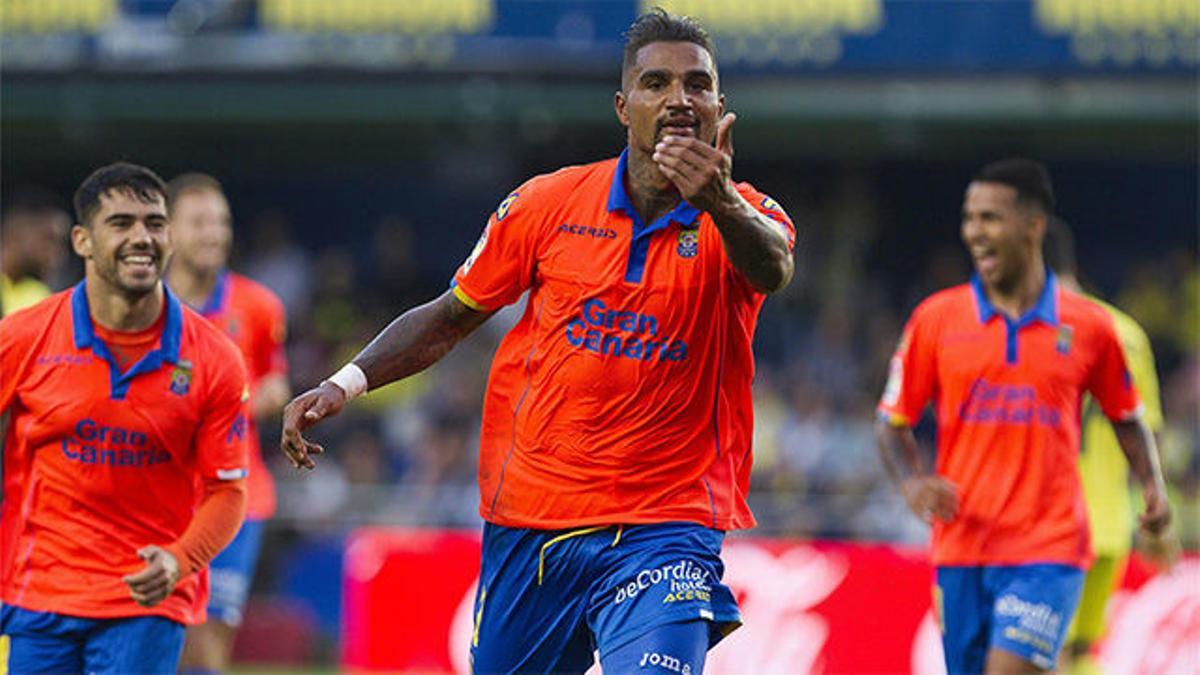 Kevin Prince Boateng marcó un golazo increíble con la UD Las Palmas ante el Villarreal