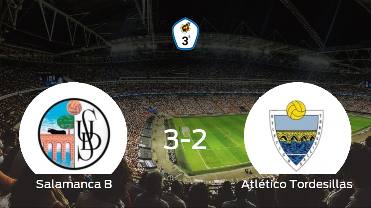 Los tres puntos se quedan en casa: Salamanca CF B 3-2 Atlético Tordesillas