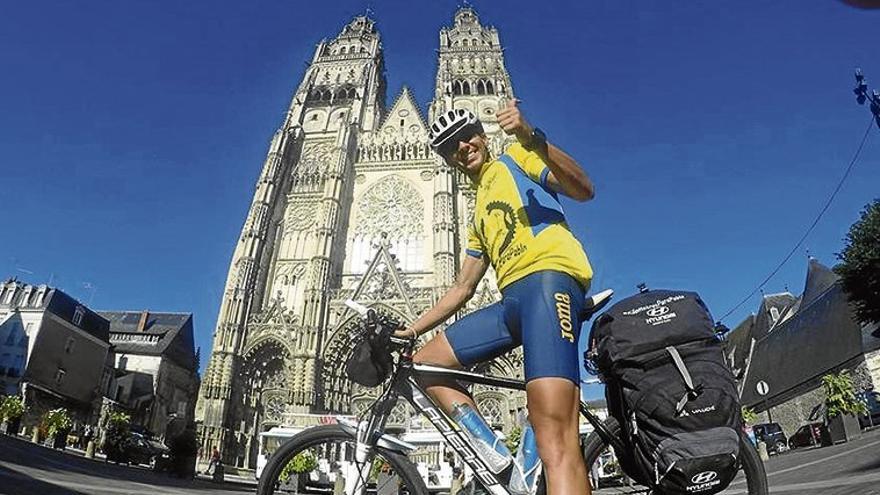 Mañana finaliza &#039;Kilómetros para Pablo&#039; tras veinte días en bici