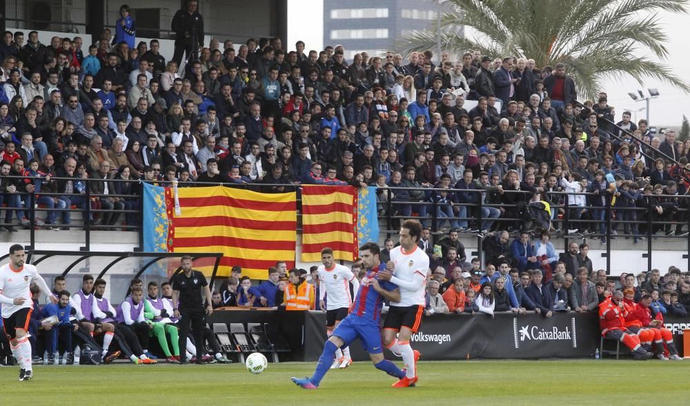 Las mejores imágenes del Valencia Mestalla - Barcelona B