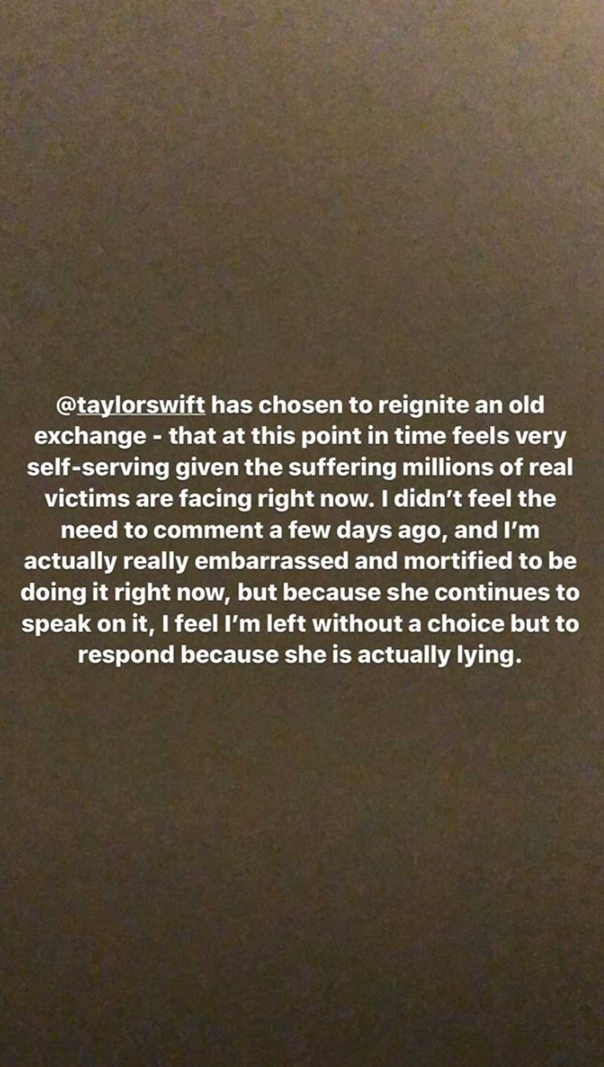 Kim Kardashian habla de la guerra entre Taylor Swift y Kanye West