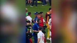 Cristiano Ronaldo le retira el saludo a Gúler