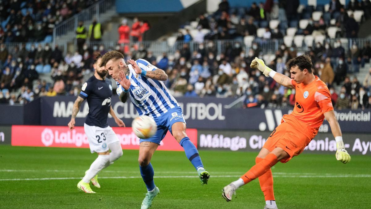 Las imágenes del Málaga CF - UD Ibiza.