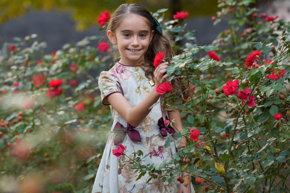 La madrina infantil de Sensal, Náyade Valverde.