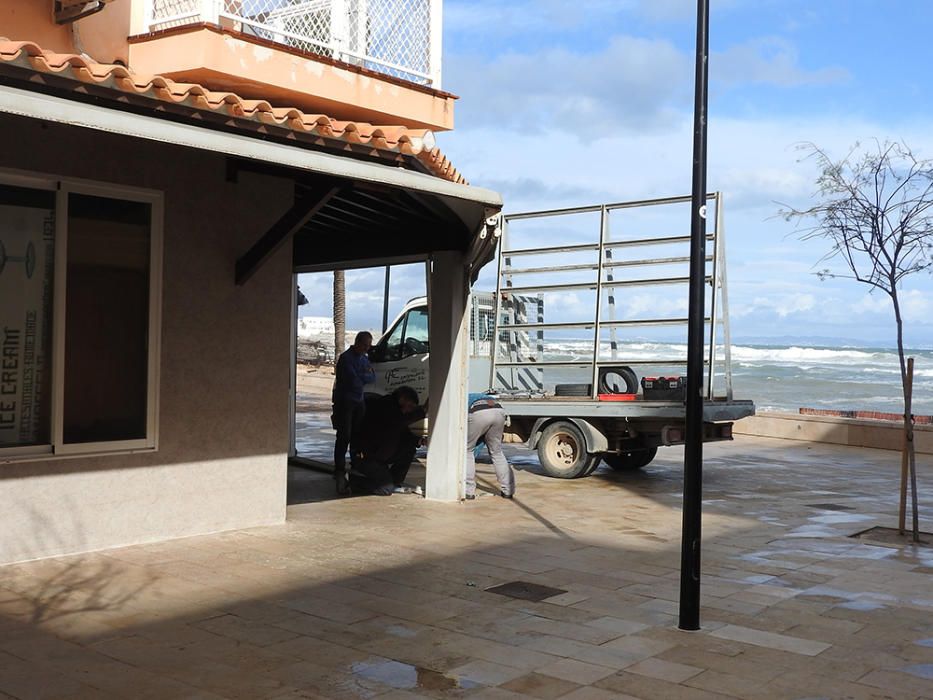 Temporal en Formentera.