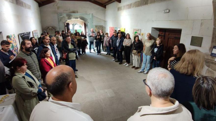 Acto de Doa en la Capela do Hospital, el año pasado. |  G. Núñez