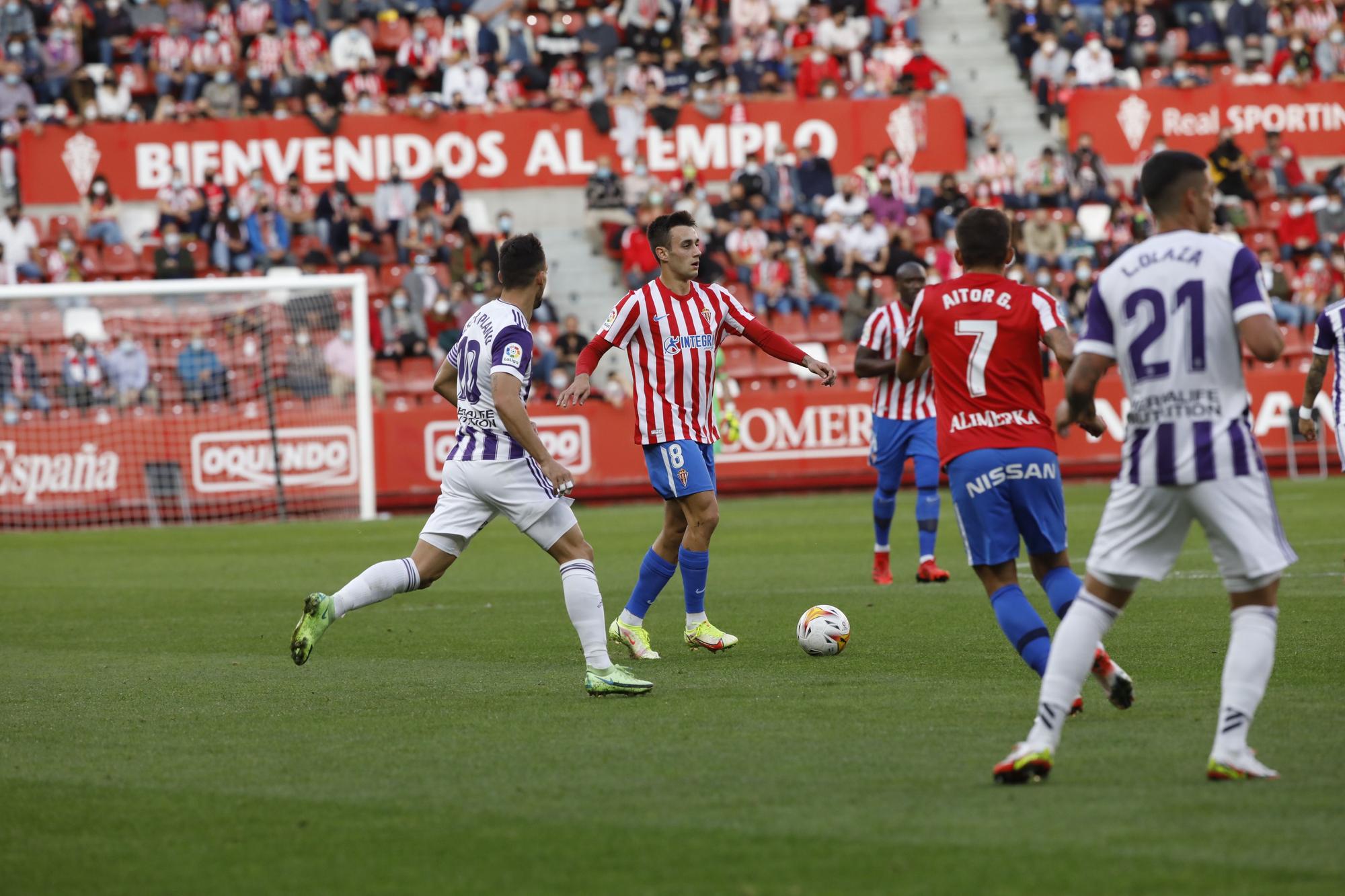 Sporting - Valladolid, en imágenes