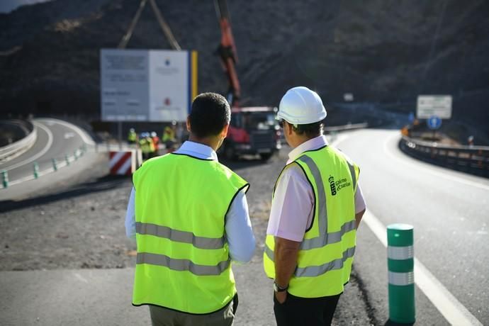 Comienzan las excavaciones de la II fase de la carretera de La Aldea