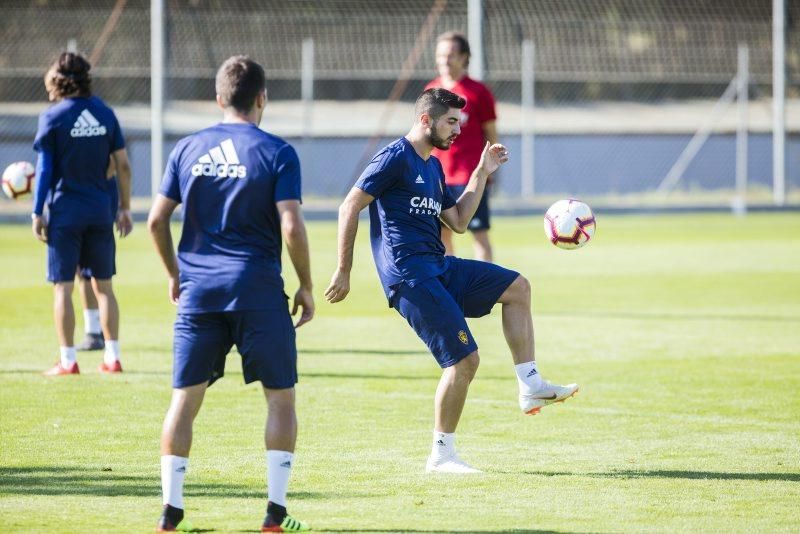 Primer entrenamiento del Real Zaragoza