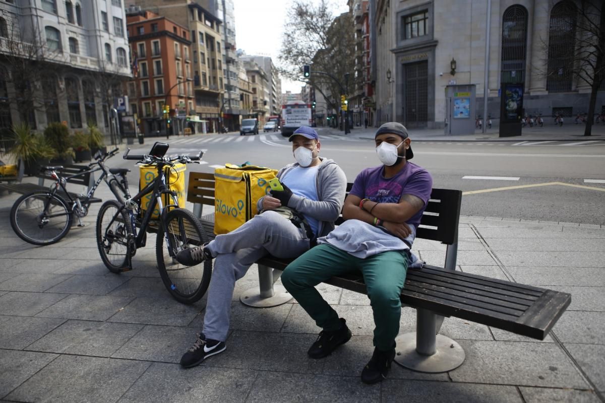 Los efectos de la alerta sanitaria por el coronavirus en Zaragoza