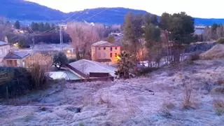 La Rambla de Mariola vuelve a marcar la temperatura mínima en la C. Valenciana: -9,7 grados centígrados