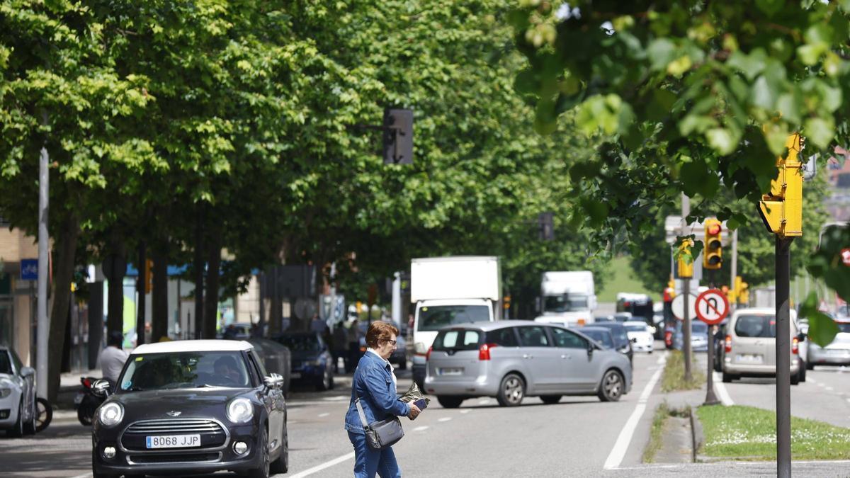 La avenida Príncipe de Asturias, en una imagen de archivo