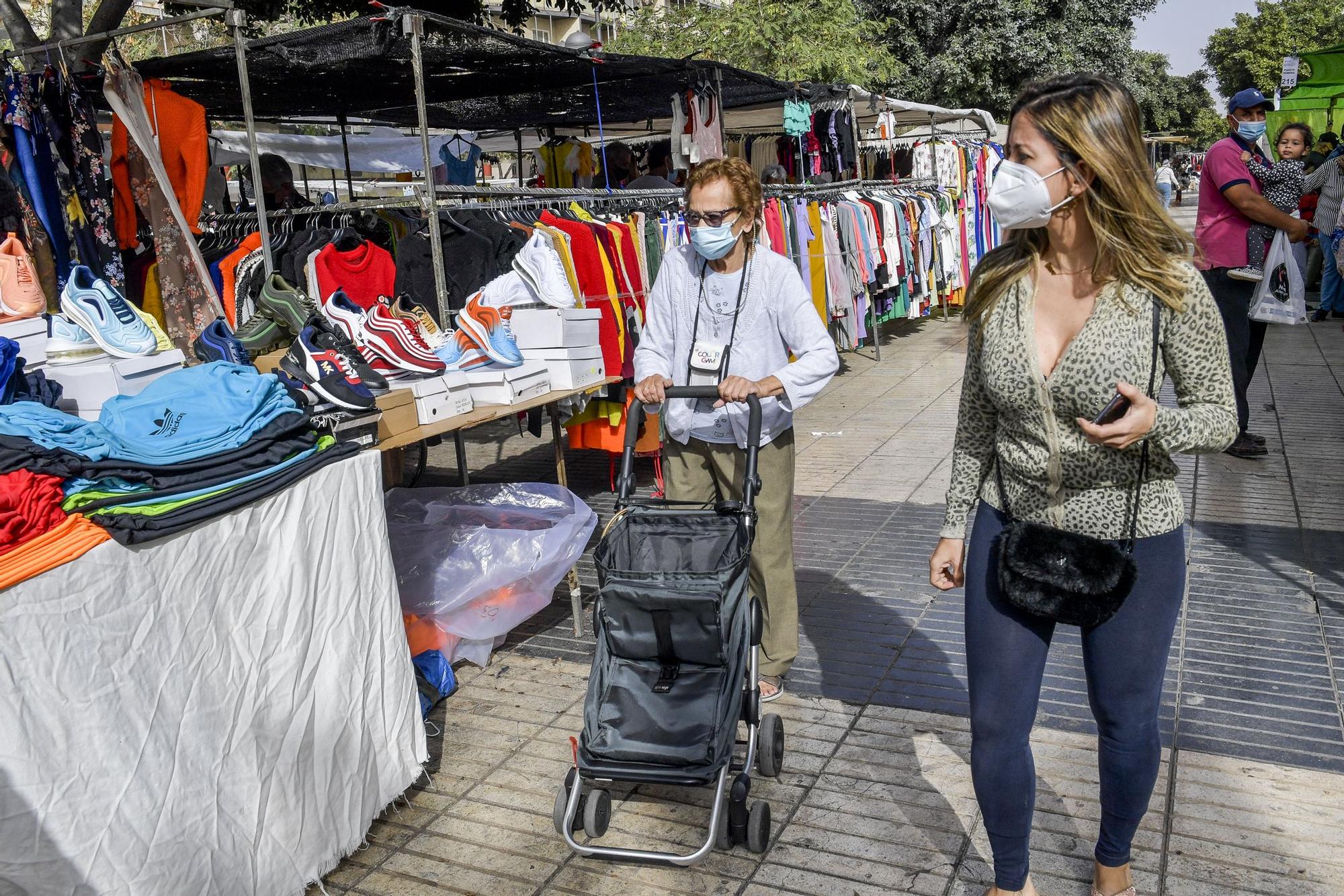 Último día del rastro de Las Palmas en el Parque Blanco