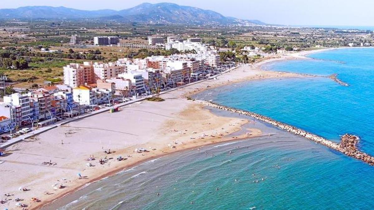 Panorámica aérea de Torreblanca, que verá aumentadas sus oportunidades de desarrollo con la conexión a la desaladora.