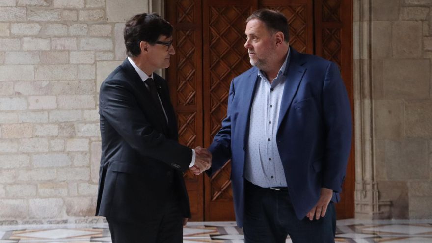 Illa i Junqueras es reuneixen per abordar les comissions bilaterals Estat-Generalitat