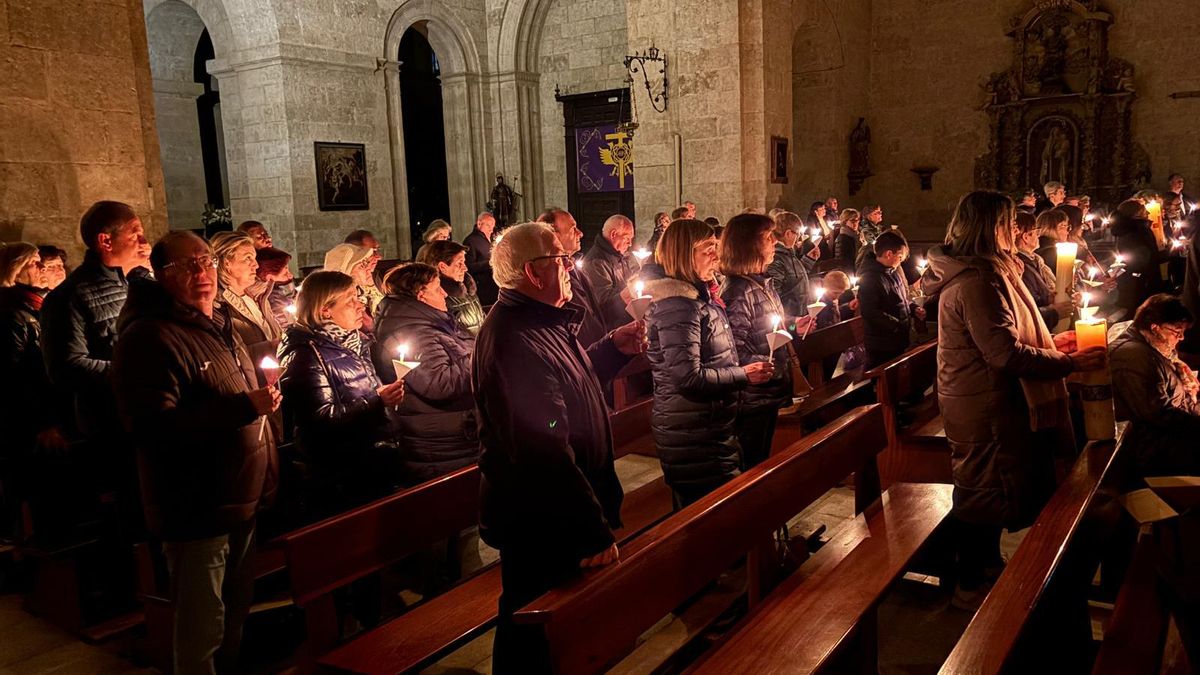 GALERÍA | Solemne Vigilia Pascual en Fuentesaúco
