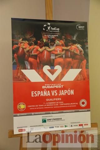 Sorteo de la Fed Cup en Cartagena