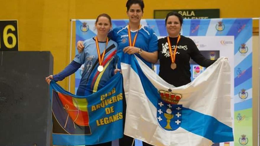 La mosense Mónica Ledo logra el bronce en el Campeonato de España de arco
