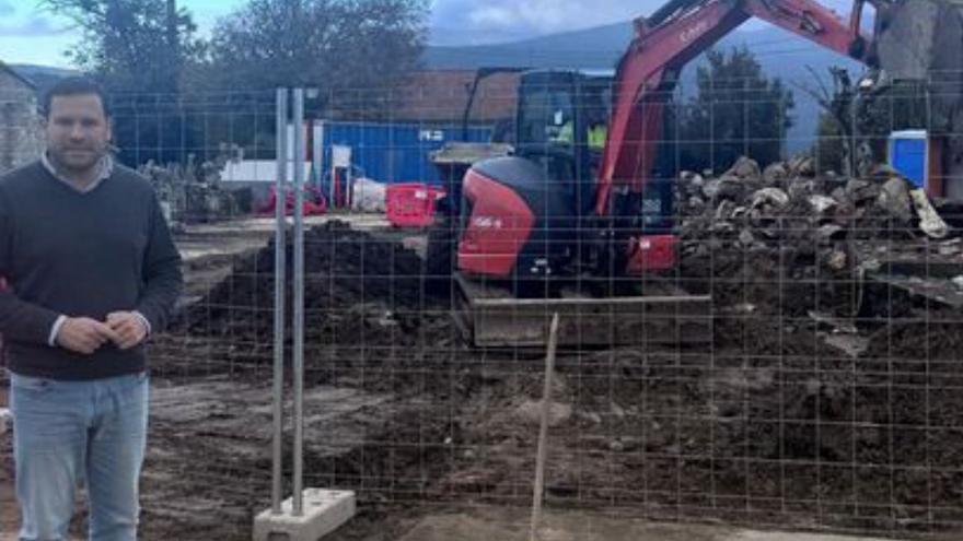 Inicio de las obras. | |