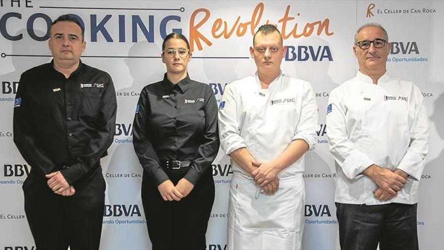 Dos alumnos del CdT de Castellón, seleccionados para las becas BBVA de gastronomía