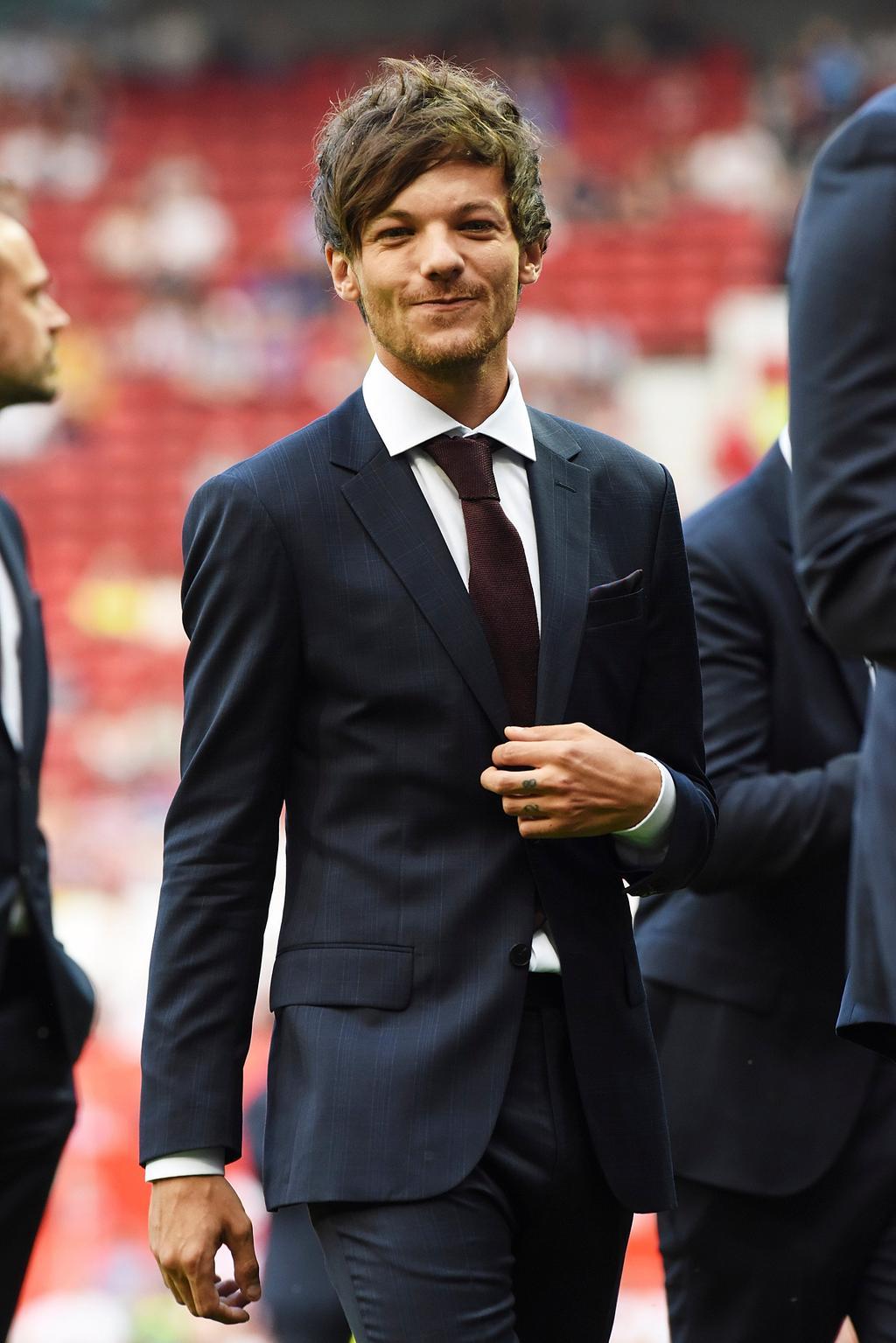 Louis Tomlinson en un evento solidario en 2016