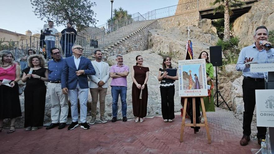 La salida del Oriol y la Armengola al balcón en el Día del Pájaro centran el cartel de los Moros y Cristianos de Orihuela