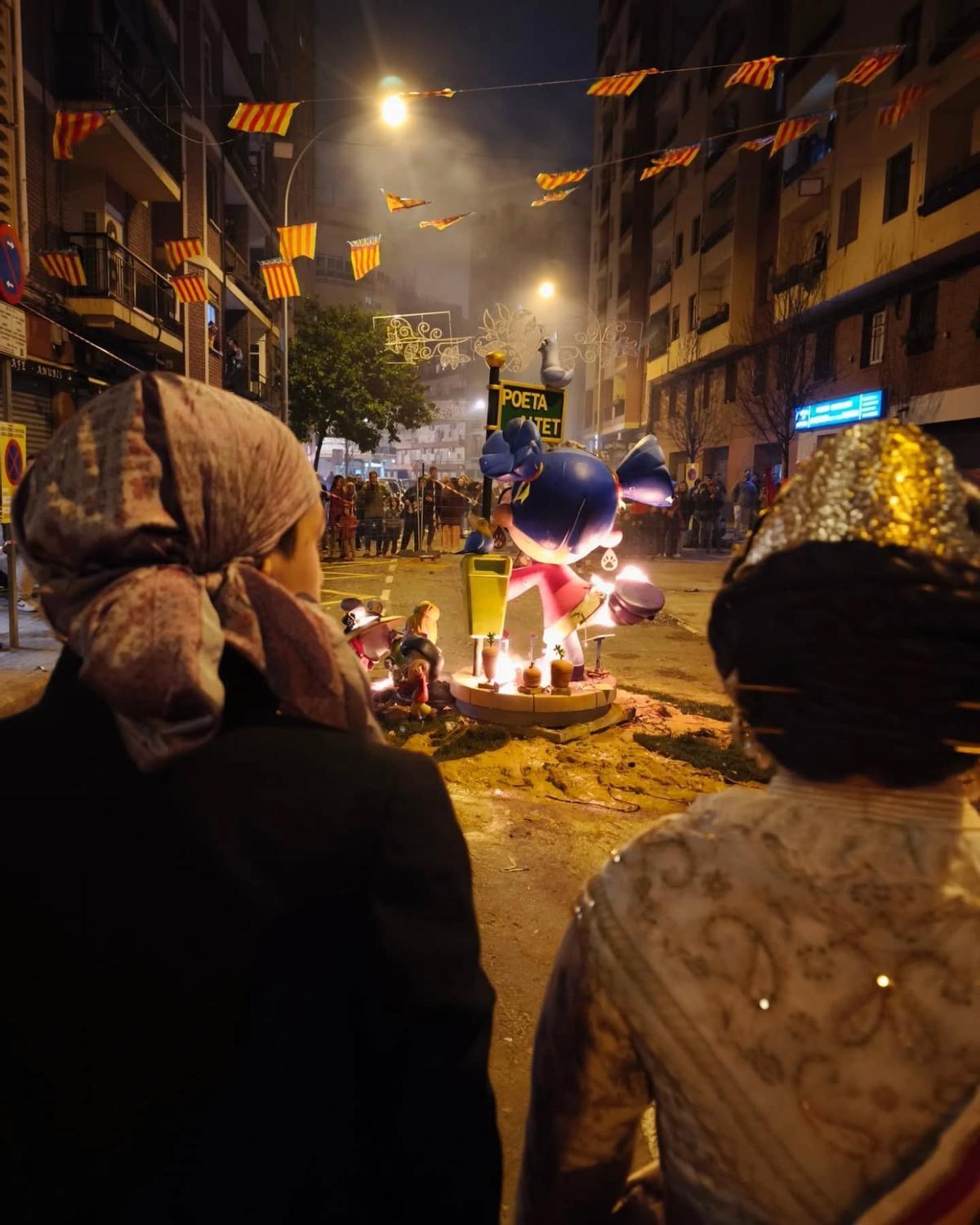 Cremà en Poeta Altet Benicarló