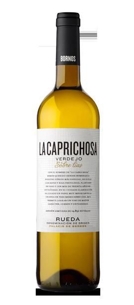                           La Caprichosa 2019. Verdejo sobre lías. D.O. Rueda 