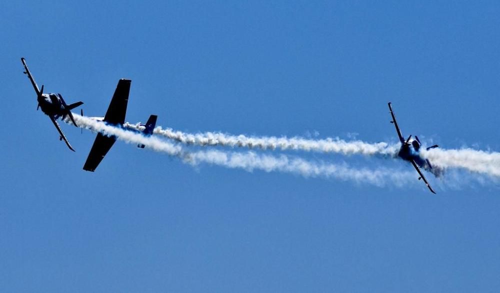 Así fueron los festivales aéreos de 2009 y 2010 en Málaga