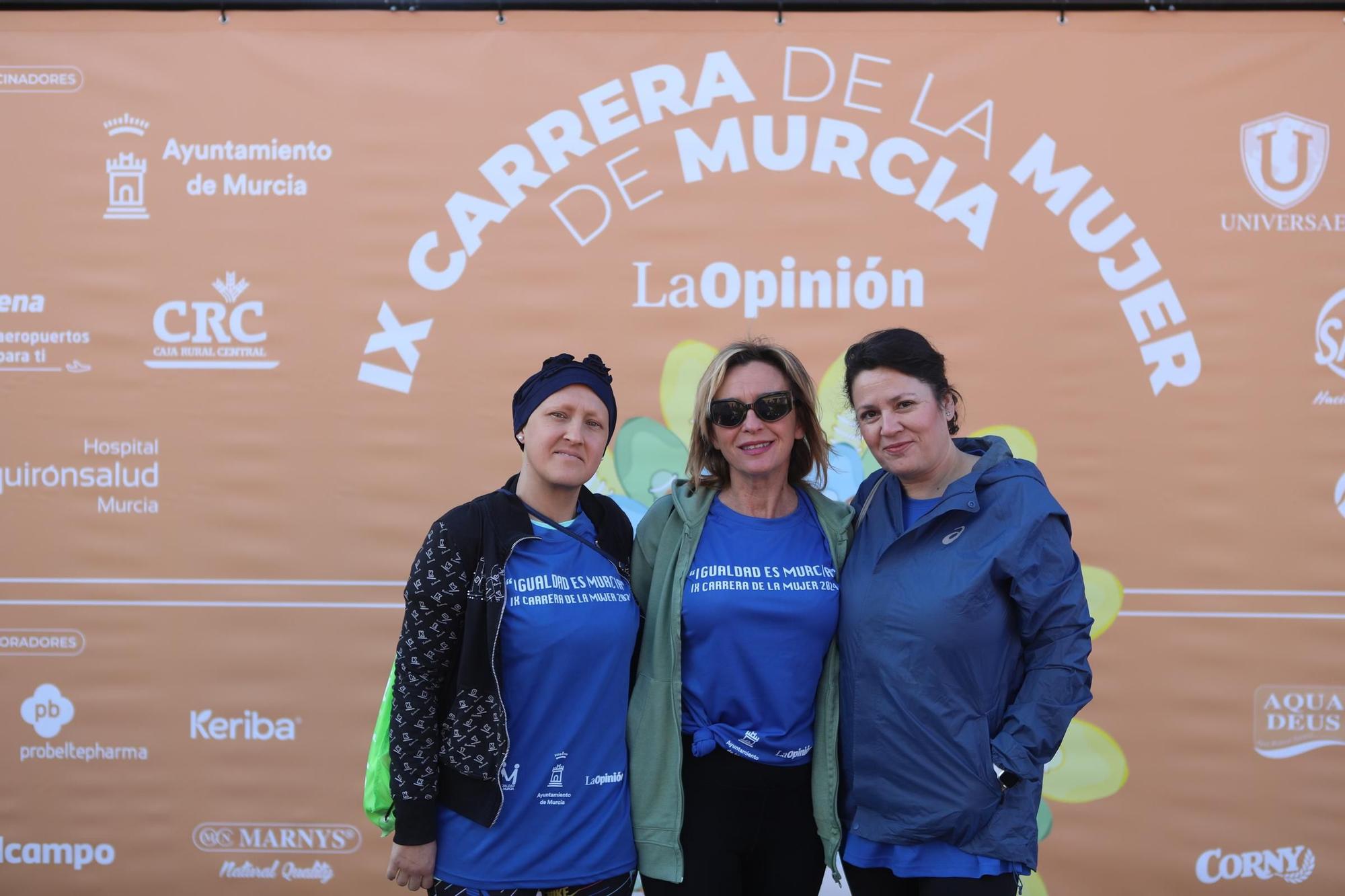 Carrera de la Mujer: así han posado las corredoras en el photocall antes de la salida