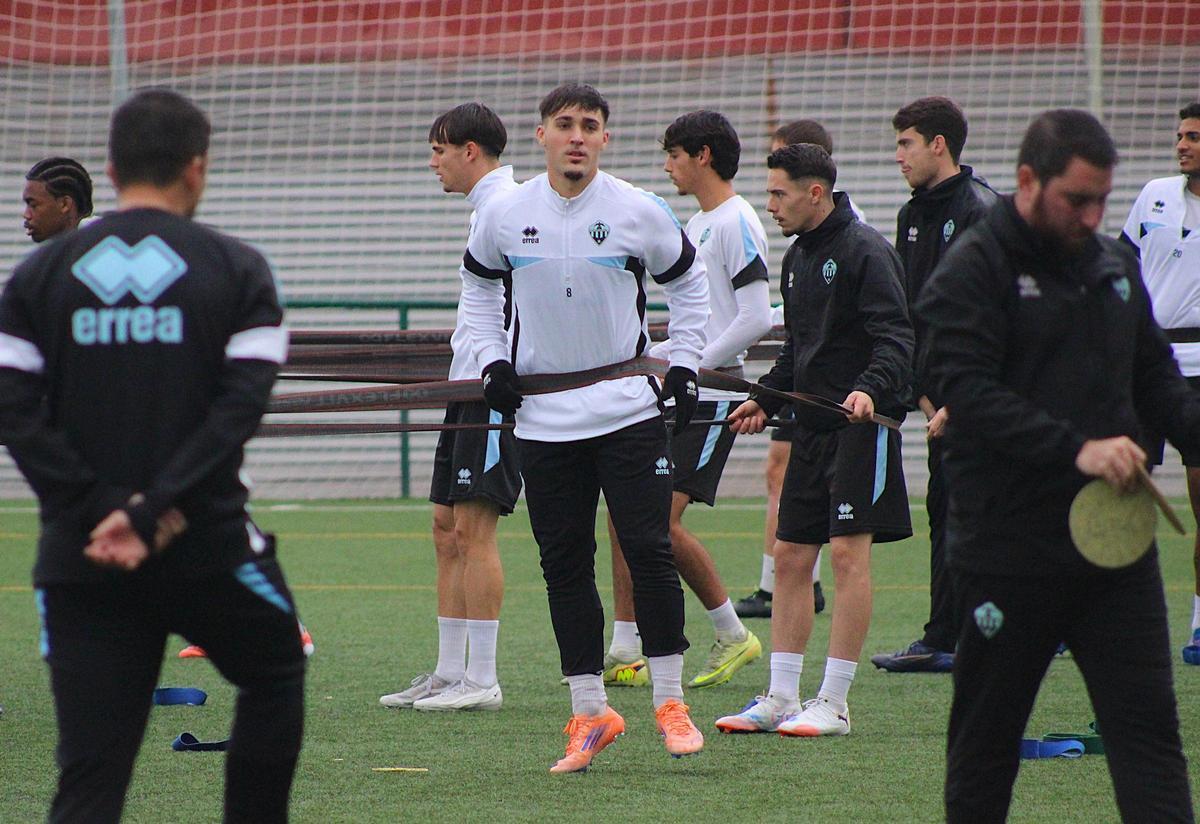 Marcos Montero ya está listo para liderar el centro del campo del Castellón B.
