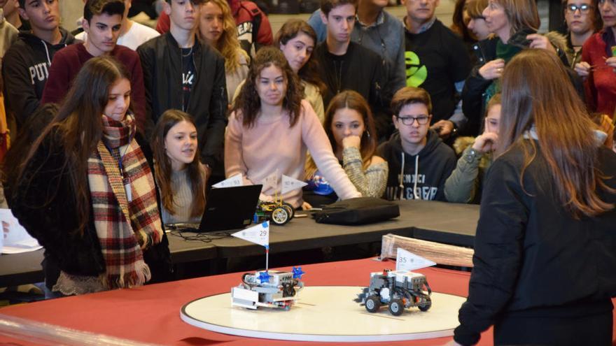 Imagen del anterior First Lego League en el Campus de Alcoy.