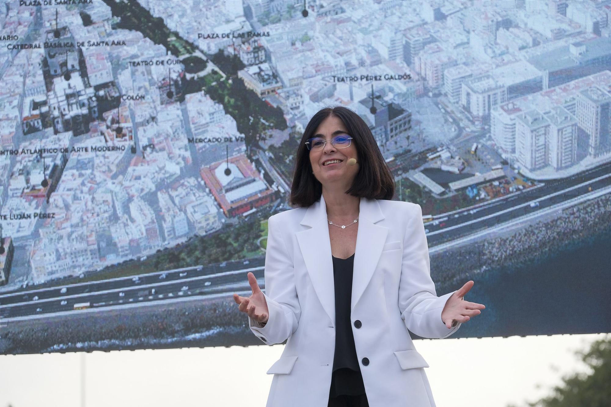 Carolina Darias presenta su proyecto emblemático para Las Palmas de Gran Canaria