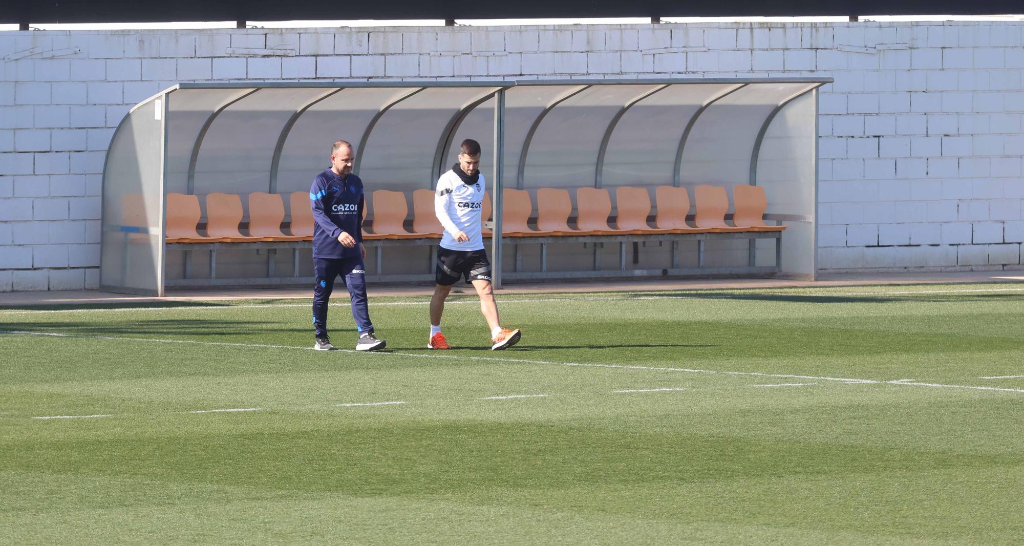 Así ha sido el entrenamiento del Valencia CF de este miércoles