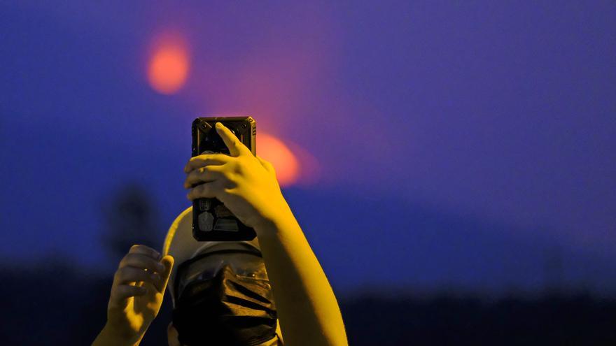 Estado de la erupción del volcán de La Palma (17/10/21)