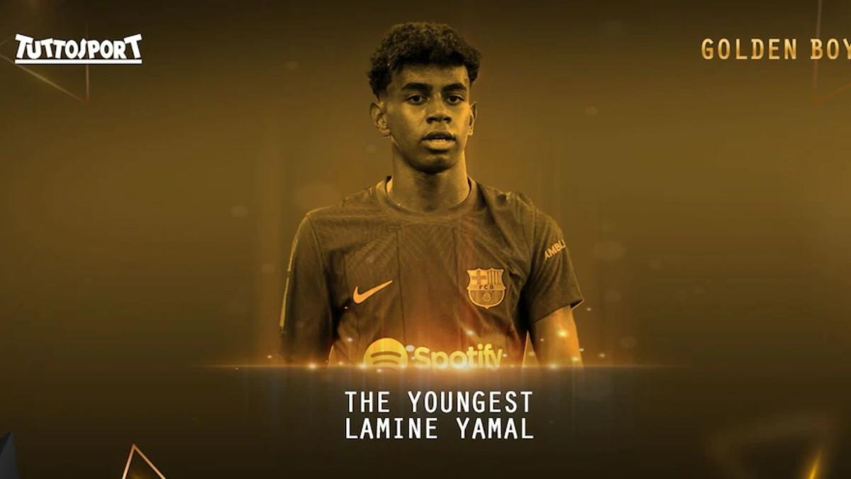 Tuttosport ha nombrado a Lamine Yamal 'The Youngest'