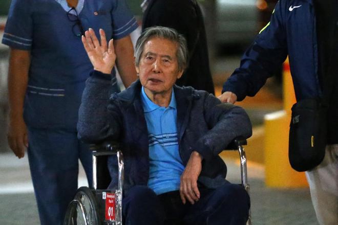 El expresidente de Perú Alberto Fujimori, en una imagen de archivo.