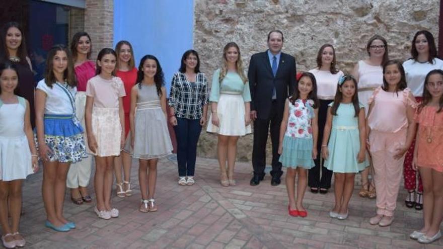 La JLF presenta a las candidatas a fallera mayor