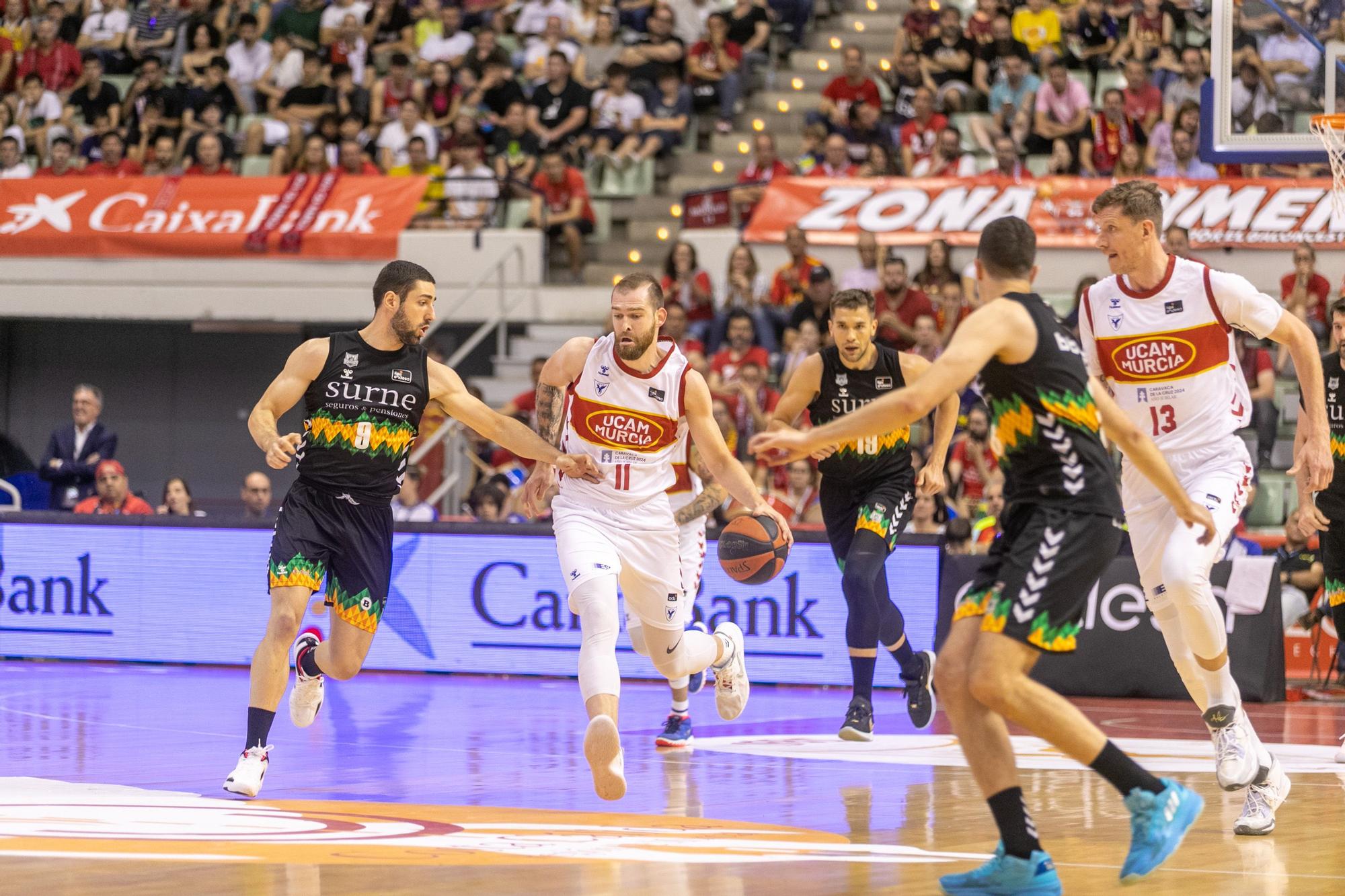 UCAM Murcia - Bilbao Basket en imágenes.